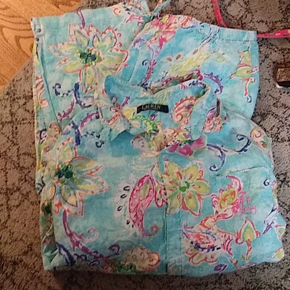 Ralph Lauren capri pajama set